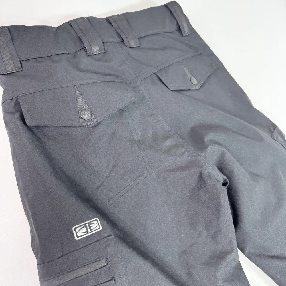 Ocean & Earth Snow Pants Mens Medium Black OE Pro Series Insulated Ski Cargo